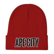 Load image into Gallery viewer, APE CITY Black Embroidered Beanie (Color options available)
