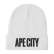 Load image into Gallery viewer, APE CITY Black Embroidered Beanie (Color options available)
