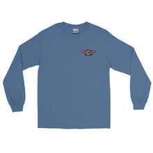 Load image into Gallery viewer, Winged Monogram Men’s Long Sleeve Shirt
